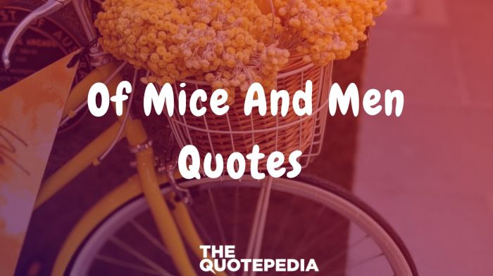 Friendship quotes from of mice and men