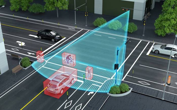 Plcs are used to control traffic lights and manage traffic.