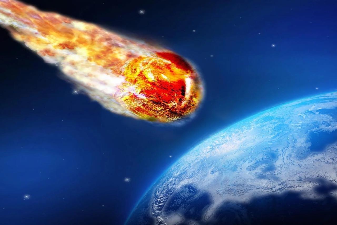 A meteoroid is speeding through the atmosphere